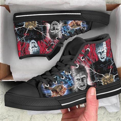 fake hellraiser shoes|are fake shoes worth anything.